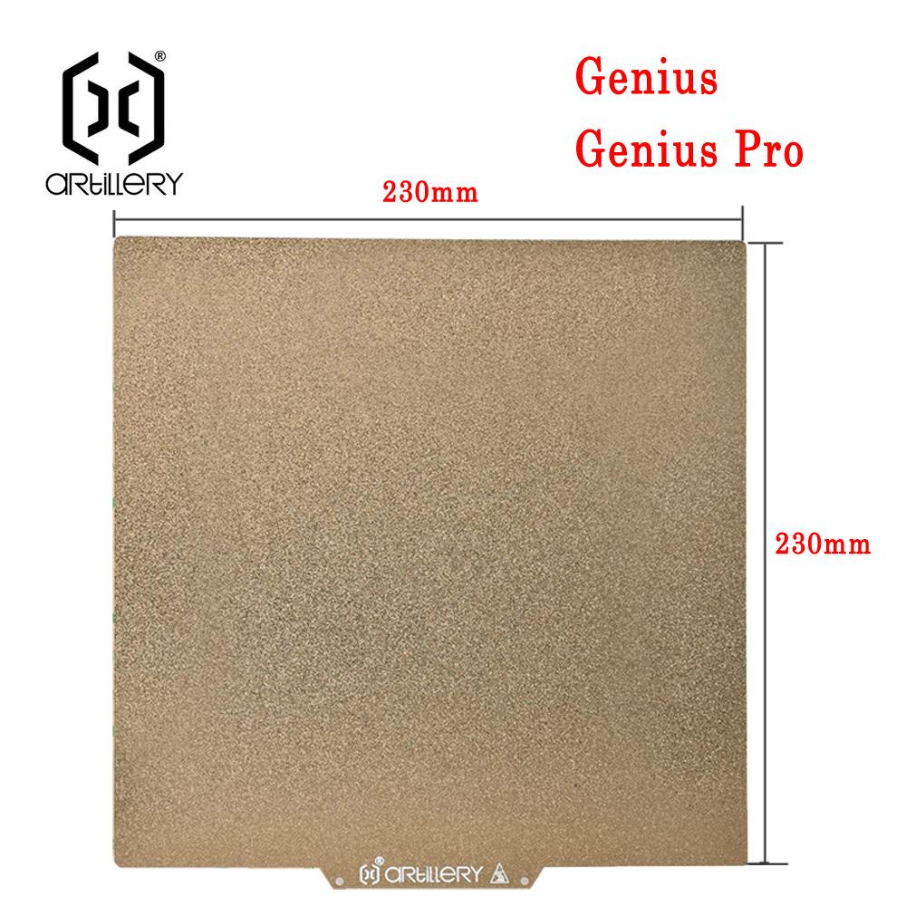 Bộ phận máy in Artillery3D Giường nhiệt tấm thép PEI cho Sidewinder SW-X1 và Genius và SidewinderX2 và GENIUS Pro Base Heat Bed