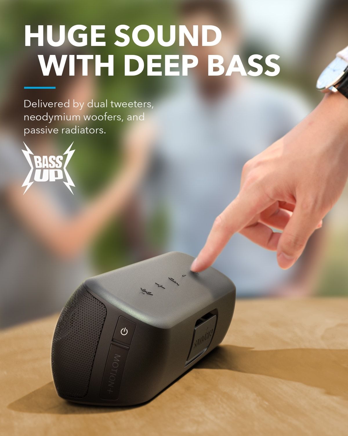 LOA BLUETOOTH SOUNDCORE MOTION+ A3116 - Hàng Chính Hãng