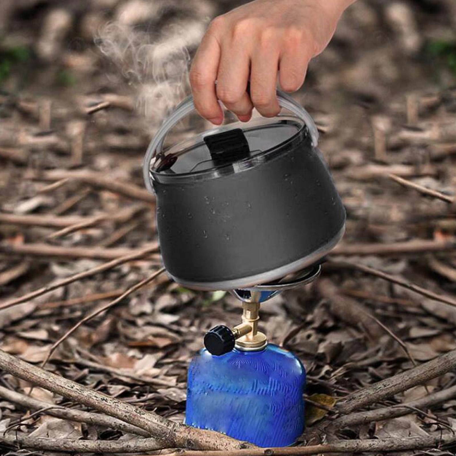 Water Boiler Teapot Coffee Pot Anti Scald Handle Collapsible Camping Kettle