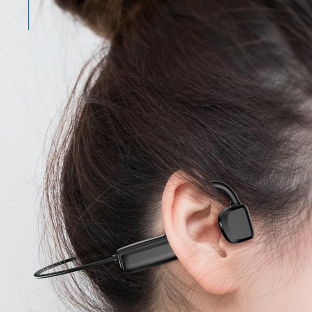 Wireless Bluetooth Bone Conduction Headset Waterproof Headphone Sports Earphone