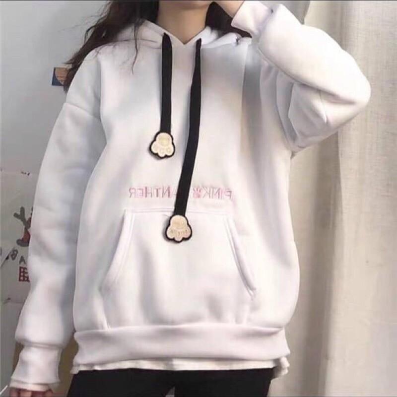 Áo hoodie tai hổ thêu dễ thương HANA60