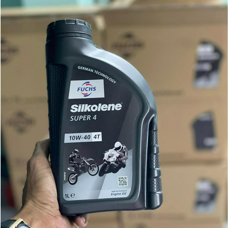 Nhớt Xe Số Fuchs Silkolene Max 10W40 Chính Hãng Bền Máy Chống Mài Mòn Tốt