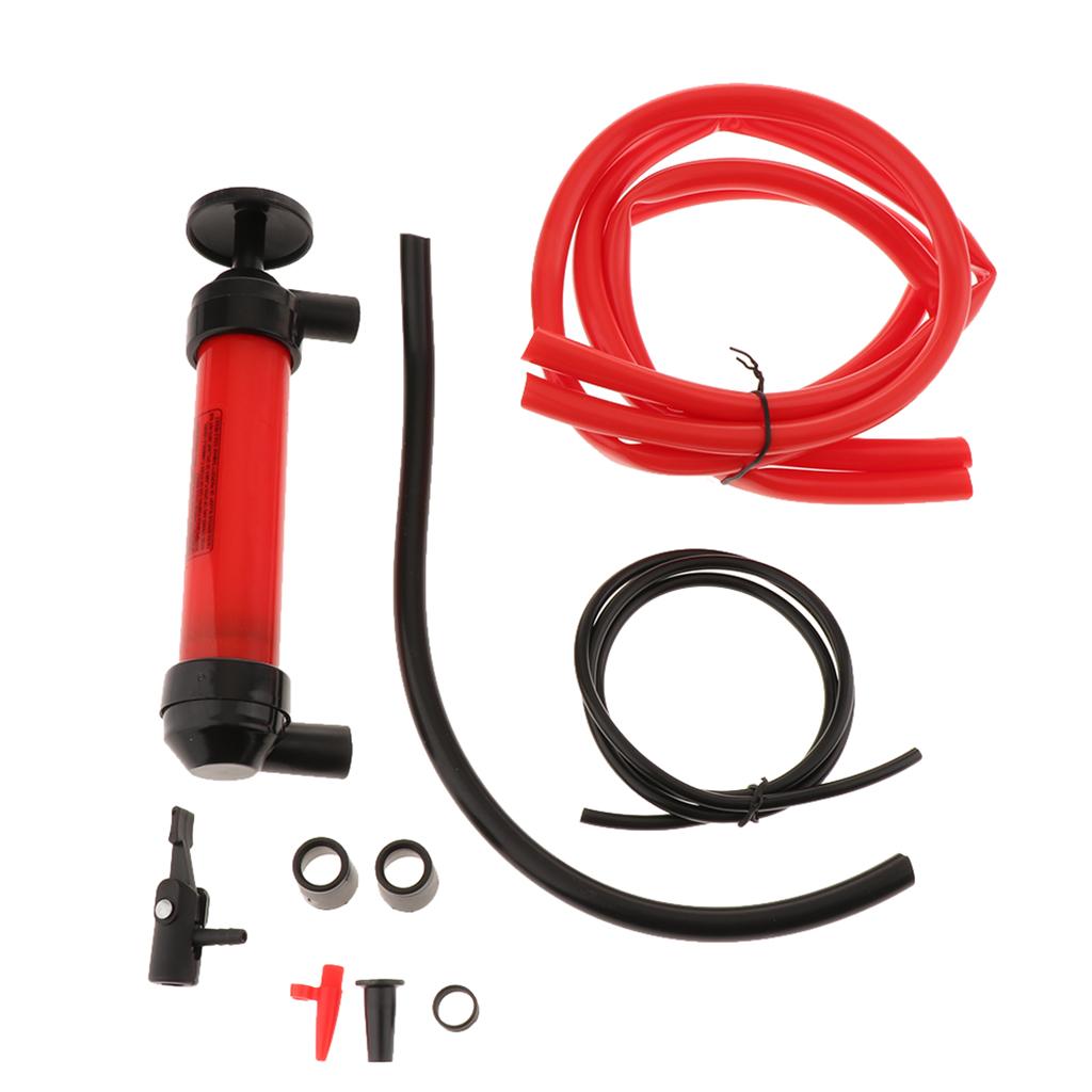 Multi-Purpose Siphon Transfer Pump Kit, Extractor Suction Tool for Liquids