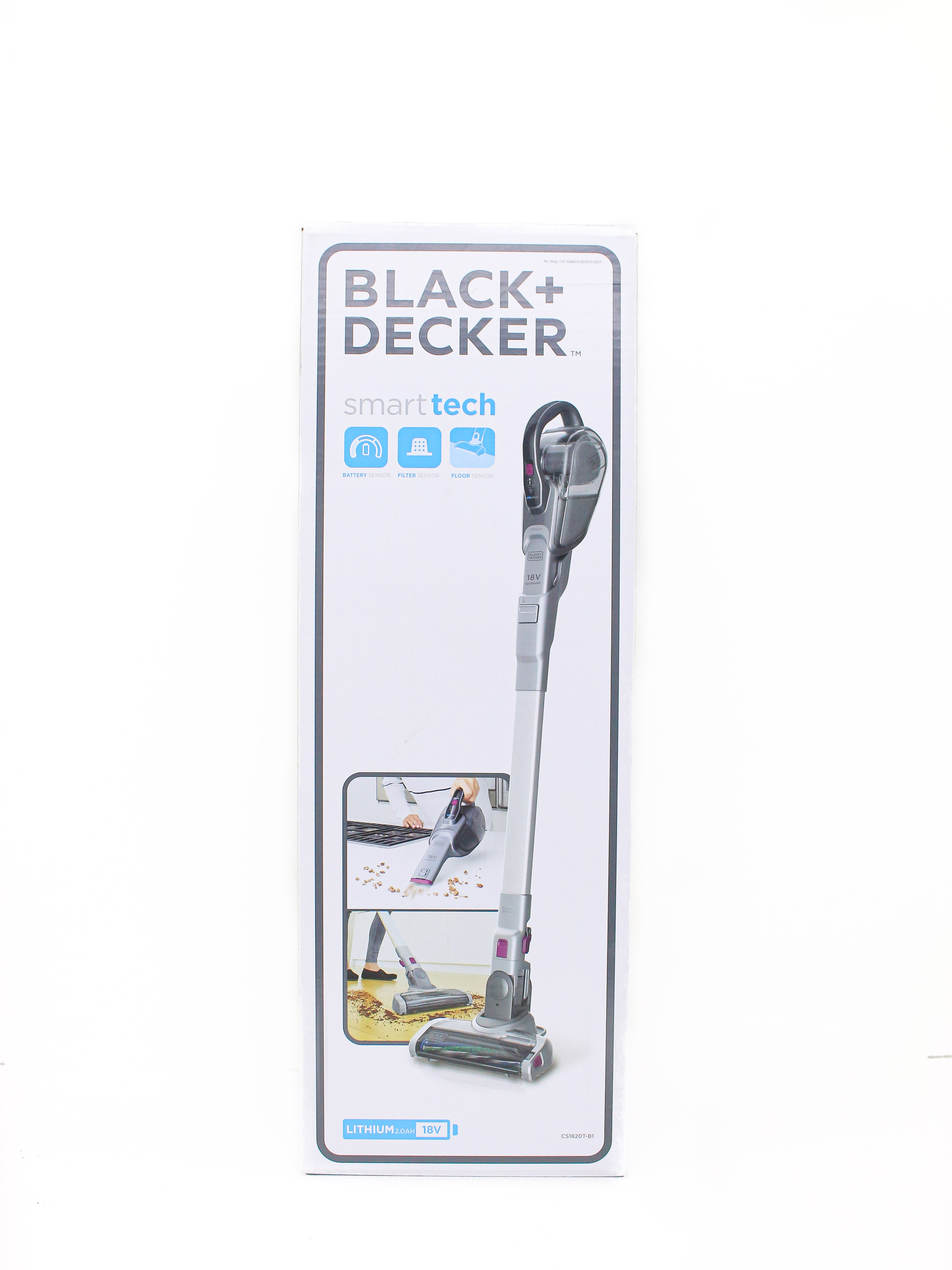 Máy hút bụi cầm tay 18V Black &amp; Decker CS1820T-B1 - Hàng chính hãng