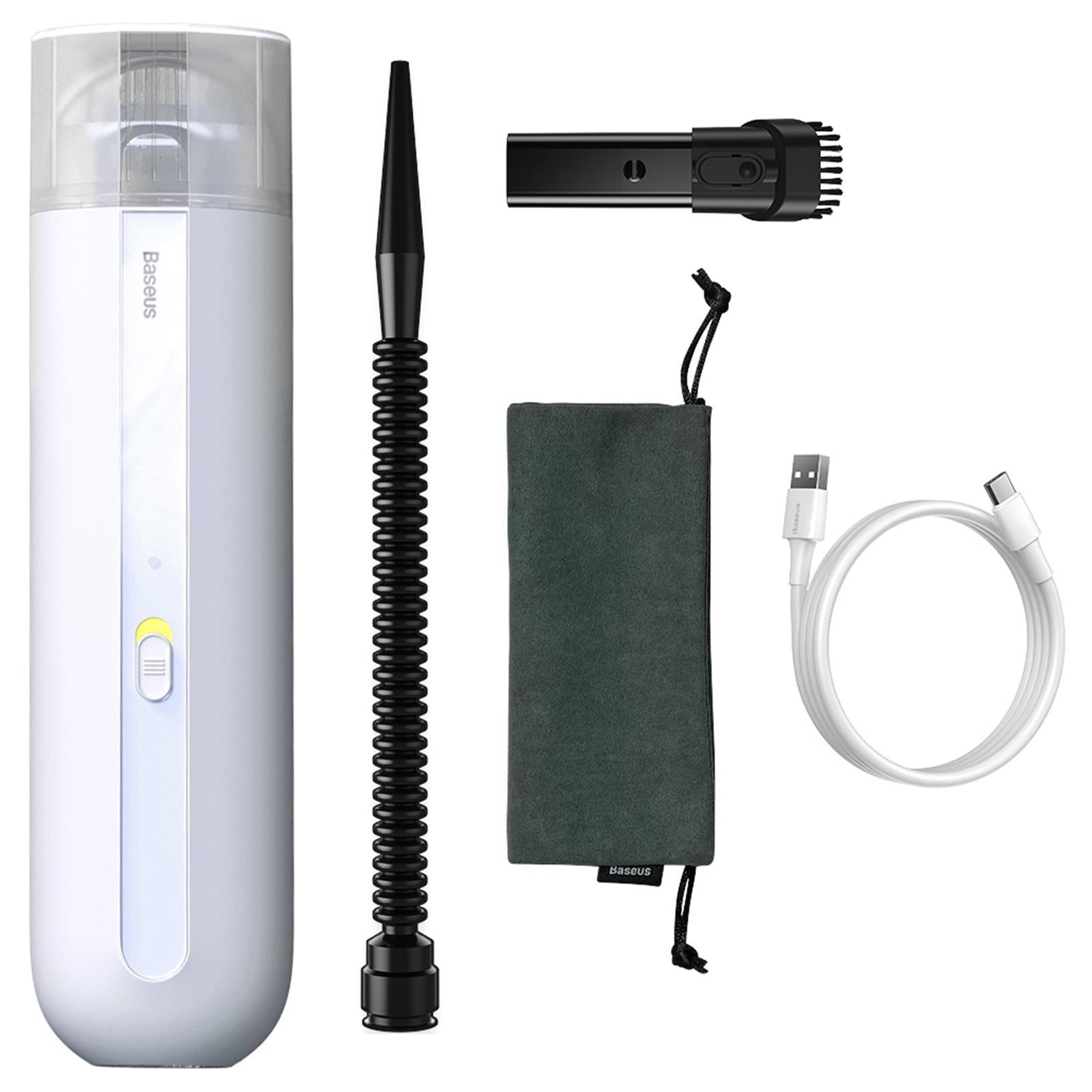 Mini Car Vacuum Cleaner USB Rechargeable 5000PA Powerful Suction for Computer Home