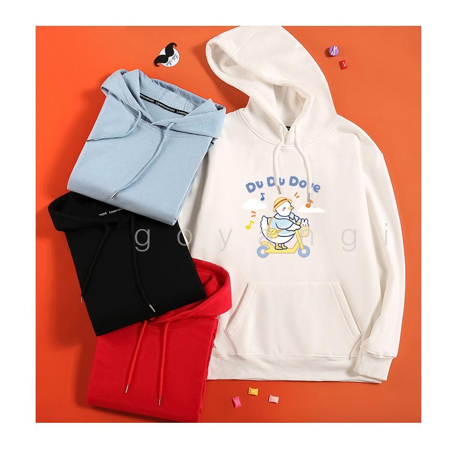 Áo hoodie goyangi duck duck cute unisex phong cách hàn quốc