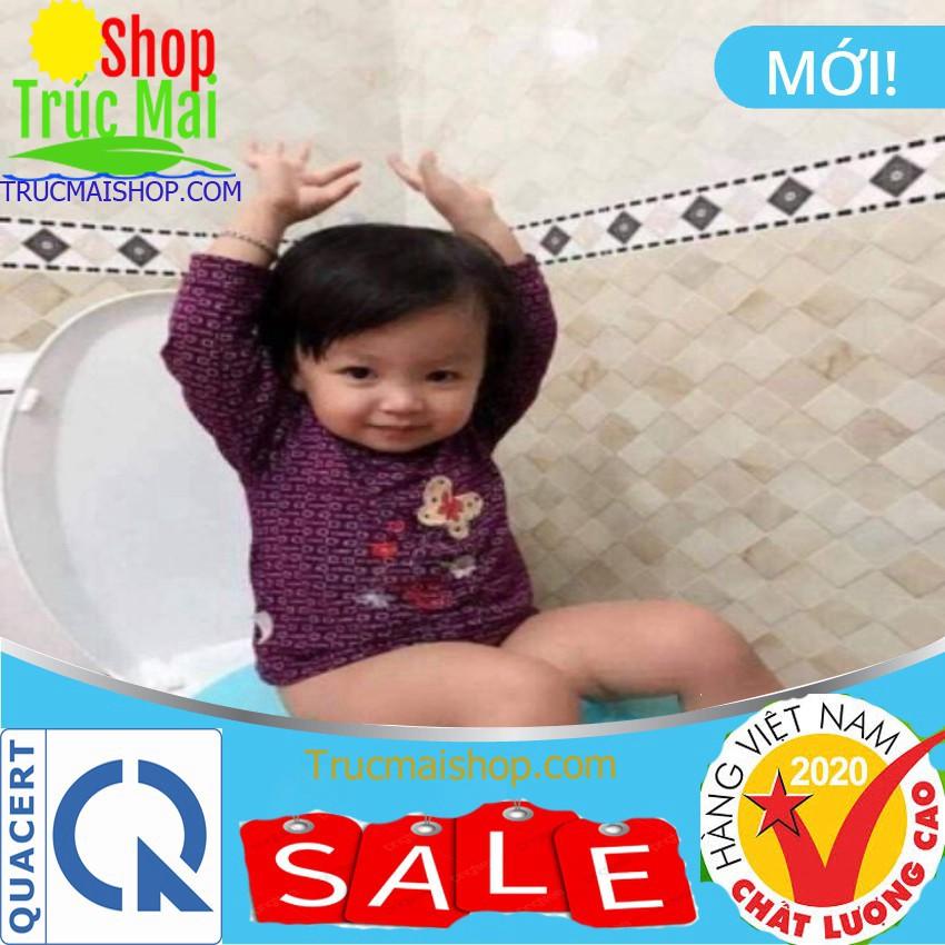 Kệ ngồi toilet cho bé - Miếng lót thu nhỏ bồn cầu nhựa Việt Nhật