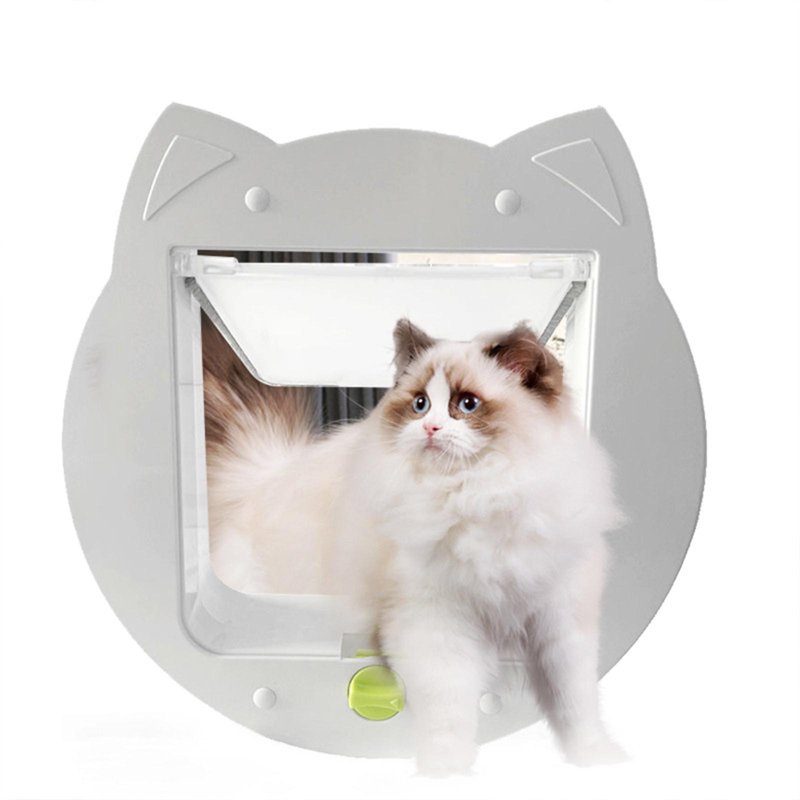 Cat Doors Door Frame Cat Dog Doors for Interior Exterior Doors Kitten Kitty