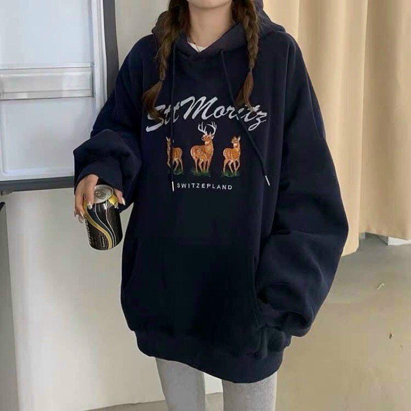 ÁO HOODIES NỈ NGOẠI STYLE KOREA CỰC XINH CỰC CHẤT HOT HIT