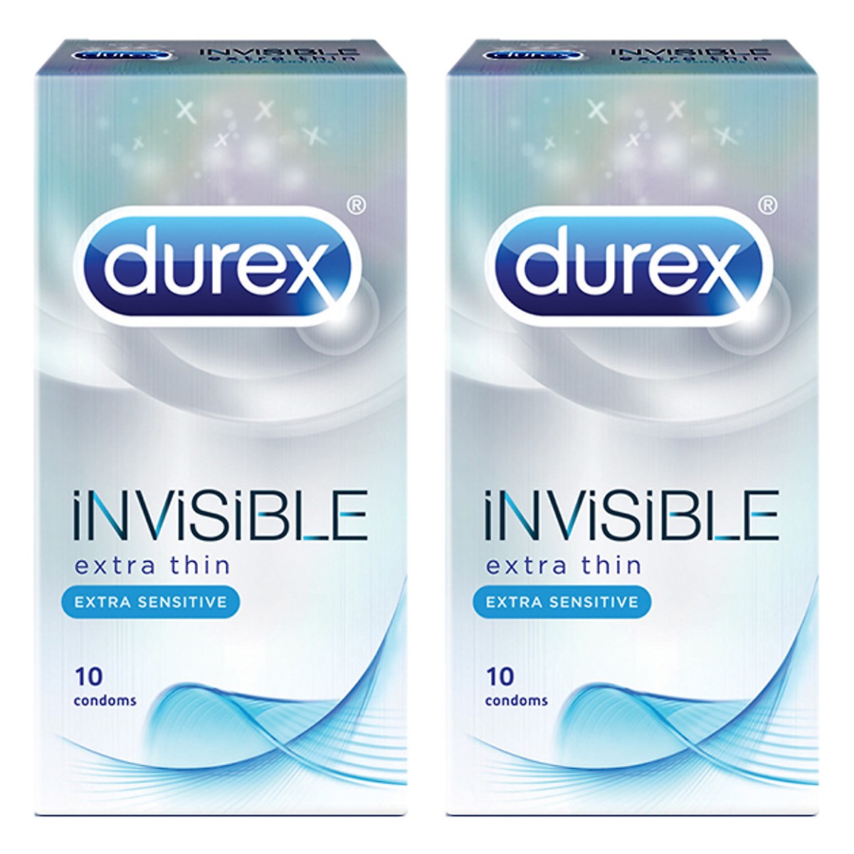 BAO CAO SU Durex Invisible Extra Thin, Extra Sensitive 10S