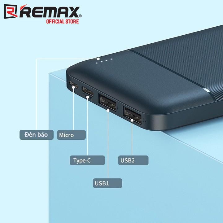 Hình ảnh Pin Sạc Dự Phòng 10000mah Remax RPP-96 Garie Series Fast Charing 2.1A tích hợp 2 cổng USB(HÀNG CHÍNH HÃNG)