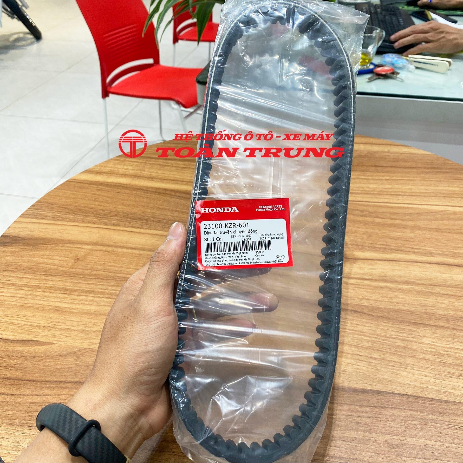 Dây đai truyền động xe Air Blade, SH MODE, Lead 125,  PCX125 chính hãƞg Honda &quot;23100KZR601&quot;