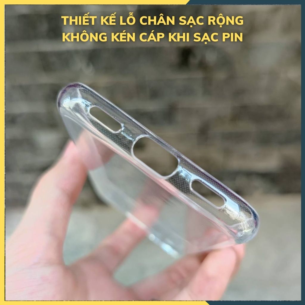 Ốp lưng trong suốt silicon GOR dành cho pixel 4A bảo vệ camera dẻo siêu mỏng - Hàng nhập khẩu