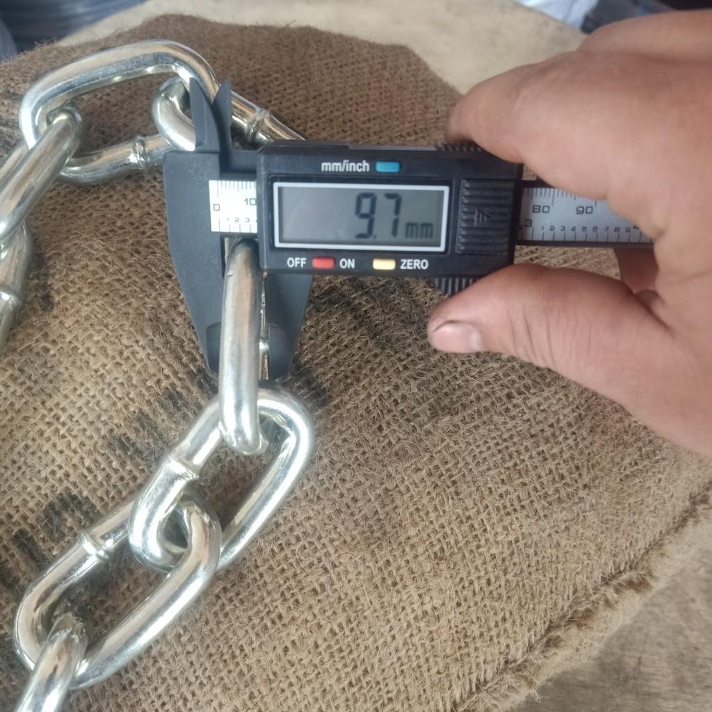 Dây xích sắt mạ kẽm 10li - capthepgiasi NAM LONG CHÂU