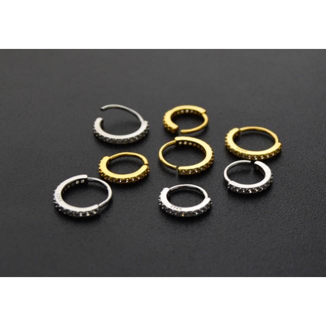 Bông tai vòng đá