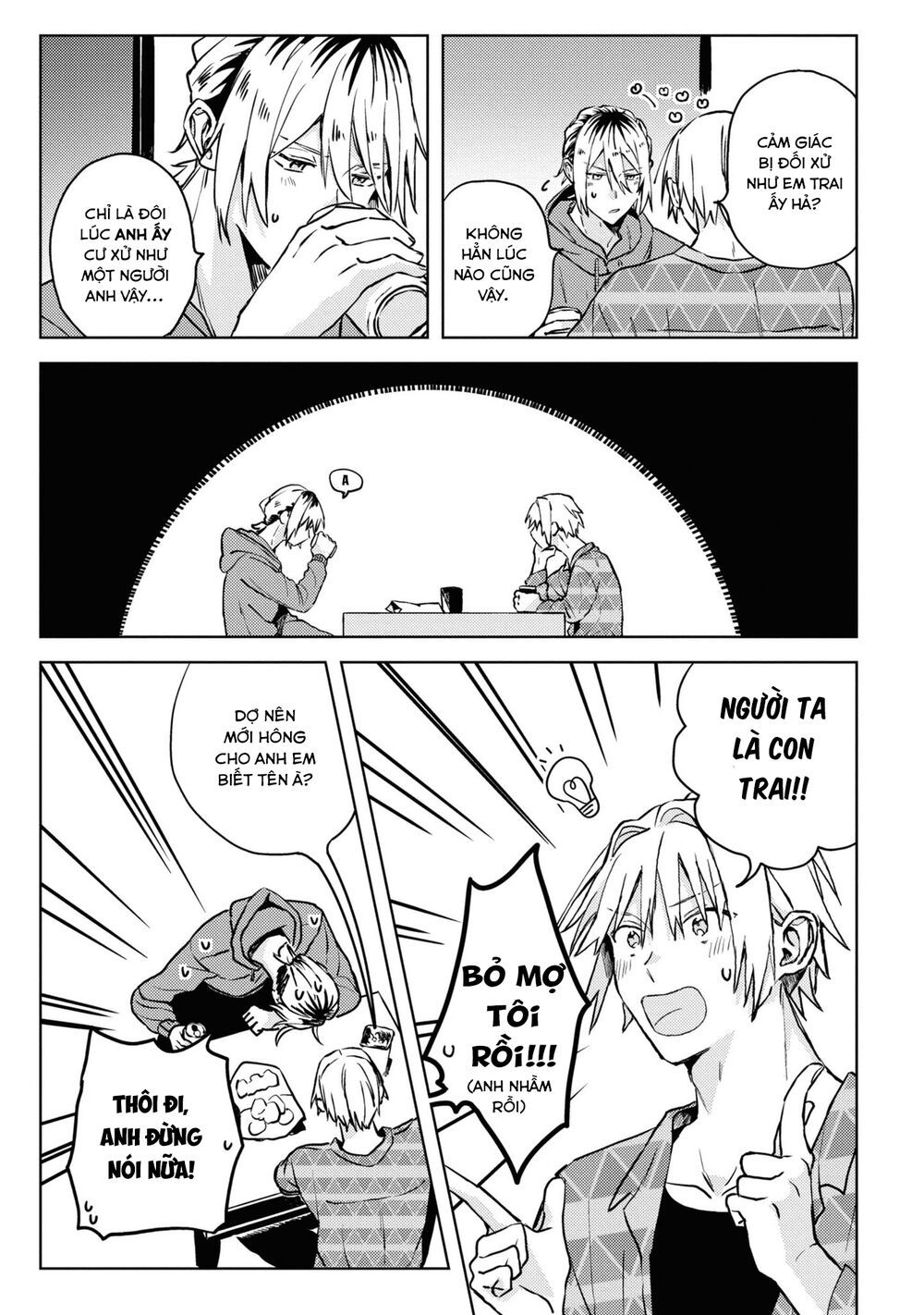 đồng đội game online, té là ngài sếp khó tính chapter 21 7