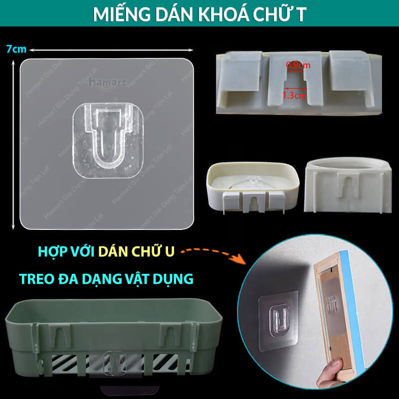 20 Mẫu Miếng Dán Dự Phòng Thay Thế Treo Kệ Nhà Tắm Hamart Móc Sơ Cua Giá Kệ Cho Ecoco Oenon Siêu Dính Tường