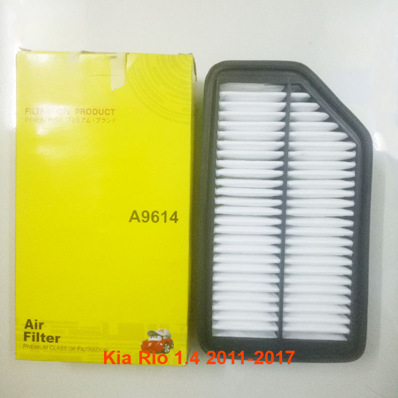 Lọc gió động cơ A9614-5 dùng cho Kia Rio 1.4 2011, 2012, 2013, 2014, 2015, 2016, 2017 28113B2000