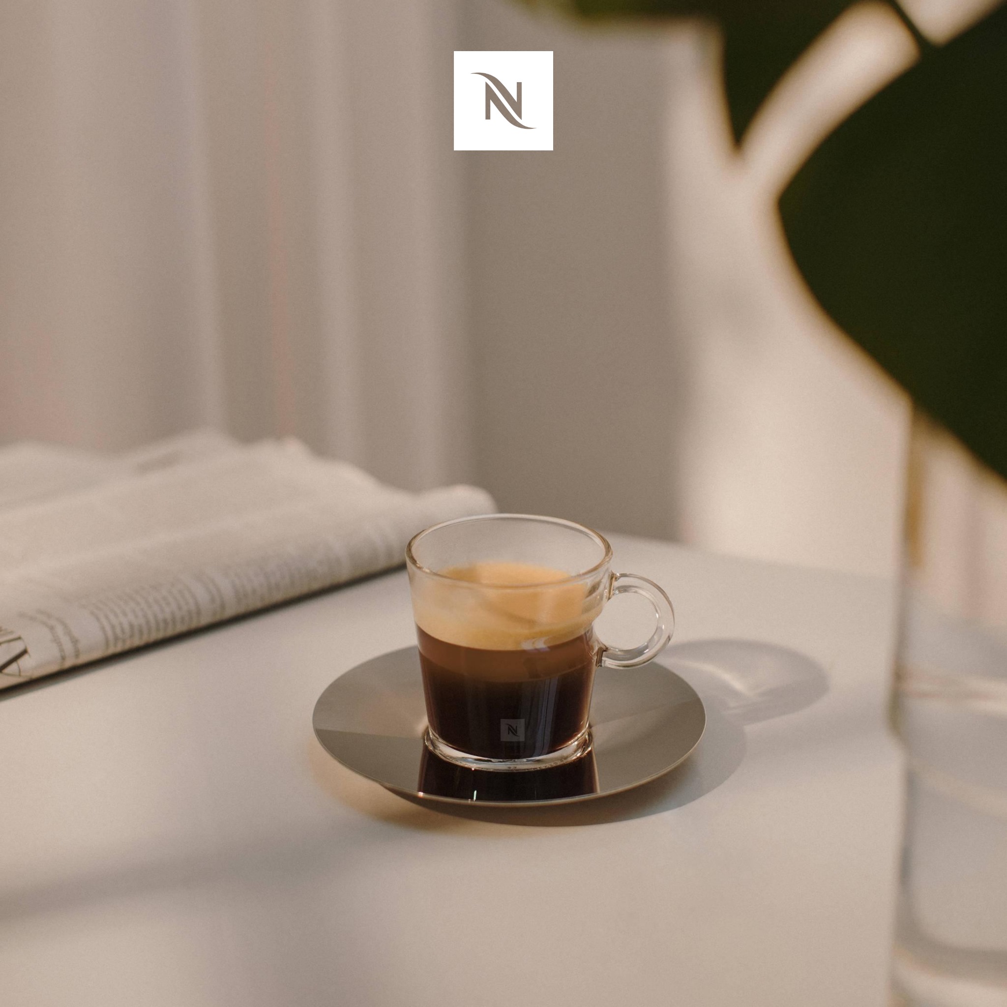 Ly View Espresso Nespresso 80ml - Ly Thủy Tinh Sang Trọng Dành Uống Cà Phê Viên Nén Nespresso - View Espresso Cup For Nespresso Capsule Coffee