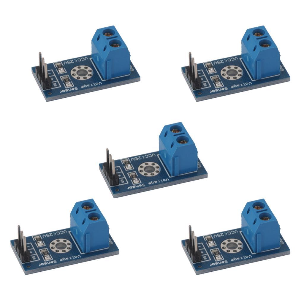 5-part Standard Voltage Sensor Module Test Electronic Components for Robots