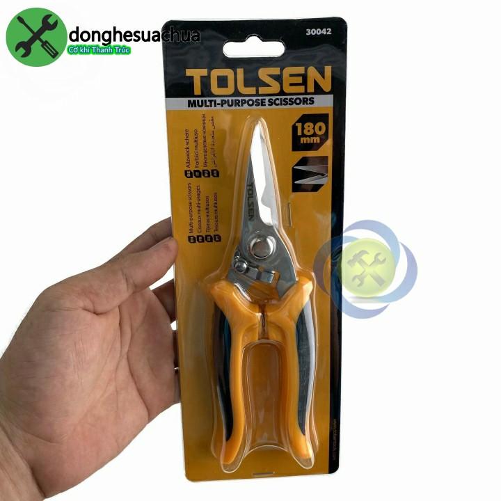 Kéo cắt Tolsen 30042 dài 180mm loại mũi nhọn