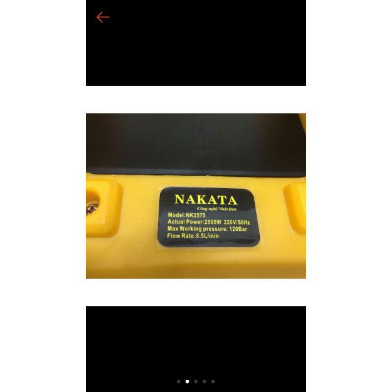 Máy xịt rửa xe nakata công nghệ Nhật Bản