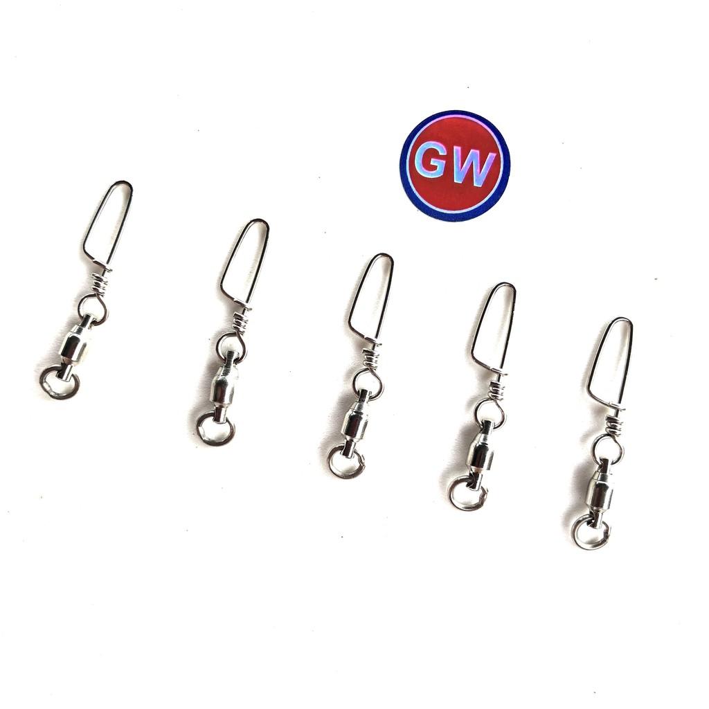 Khóa linh chống xoắn INOX GW chuyên dùng câu đài