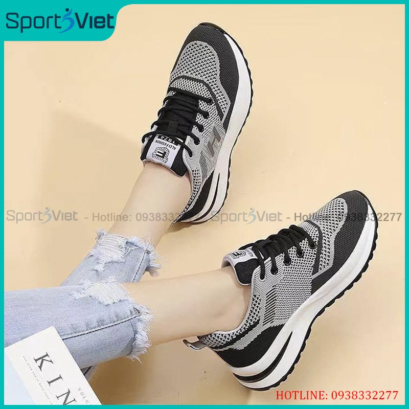 Giày thế thao nữ giá rẻ Hamishu-H170 năng động, trẻ trung, siêu bền đủ size từ 35-40
