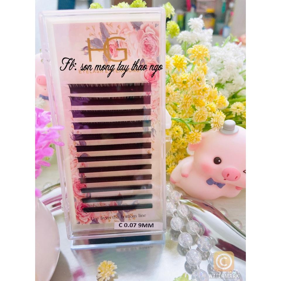 Lông Mi Nối Classic 0.9 0.10 0.11 0.12 0.13 HG Lông mi khay - Độ Cong C