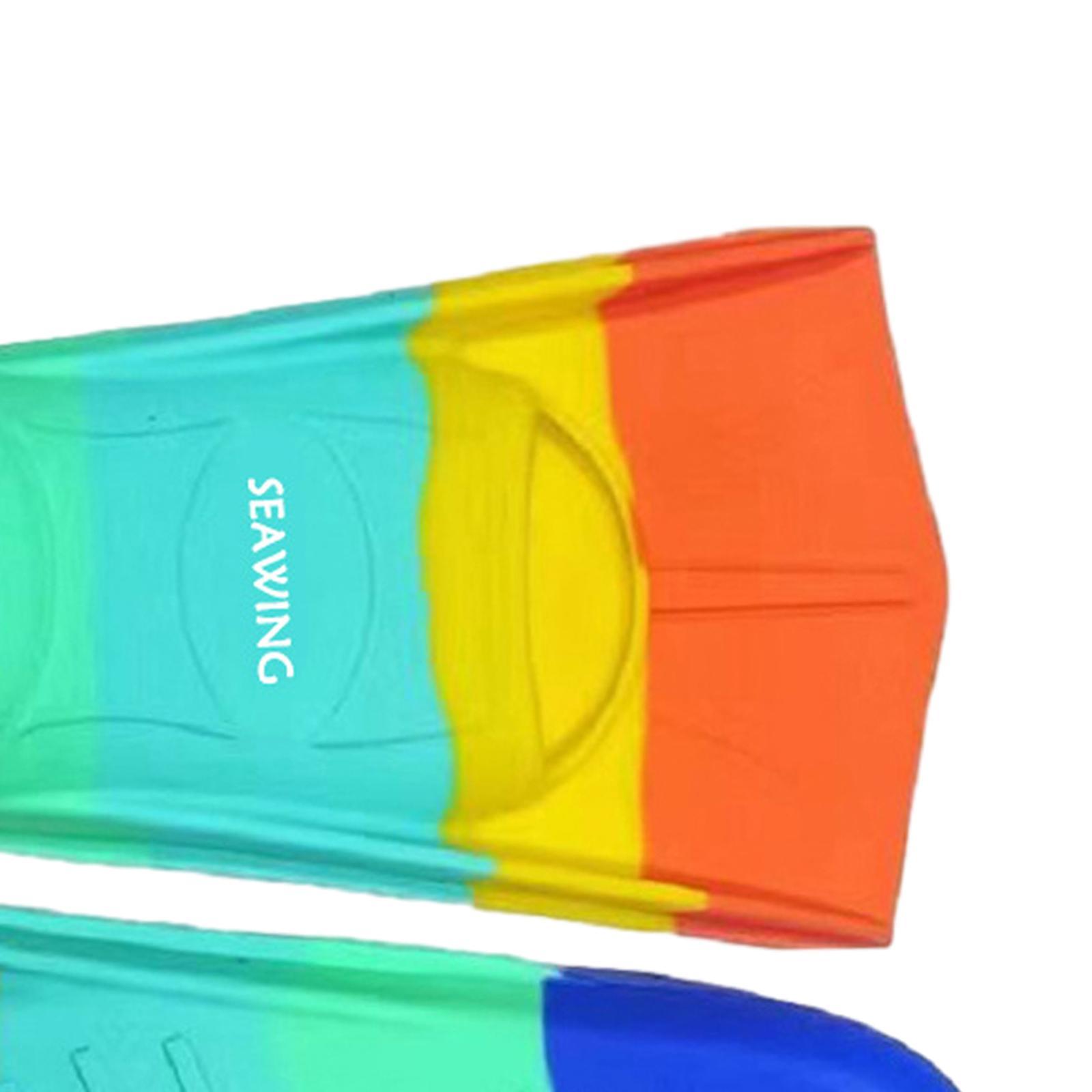 Kids Swim Fins Comfortable Diving Swimming Flippers for Girls Beginner Child