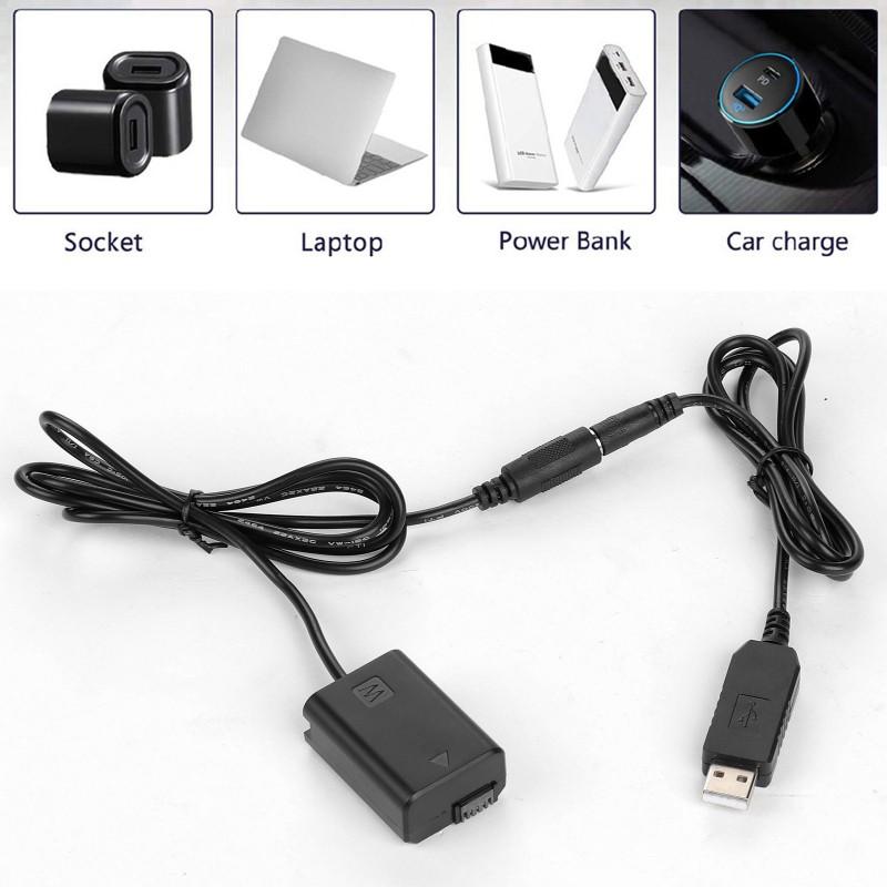 Dây Cáp Nguồn Cổng Usb Np-Fw50 Cho Sony A3000 A5000 A7R A7S