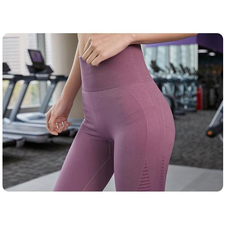 Quần Gym Nữ, Legging Cạp Cao Siêu Nâng Mông Tập Gym, Yoga