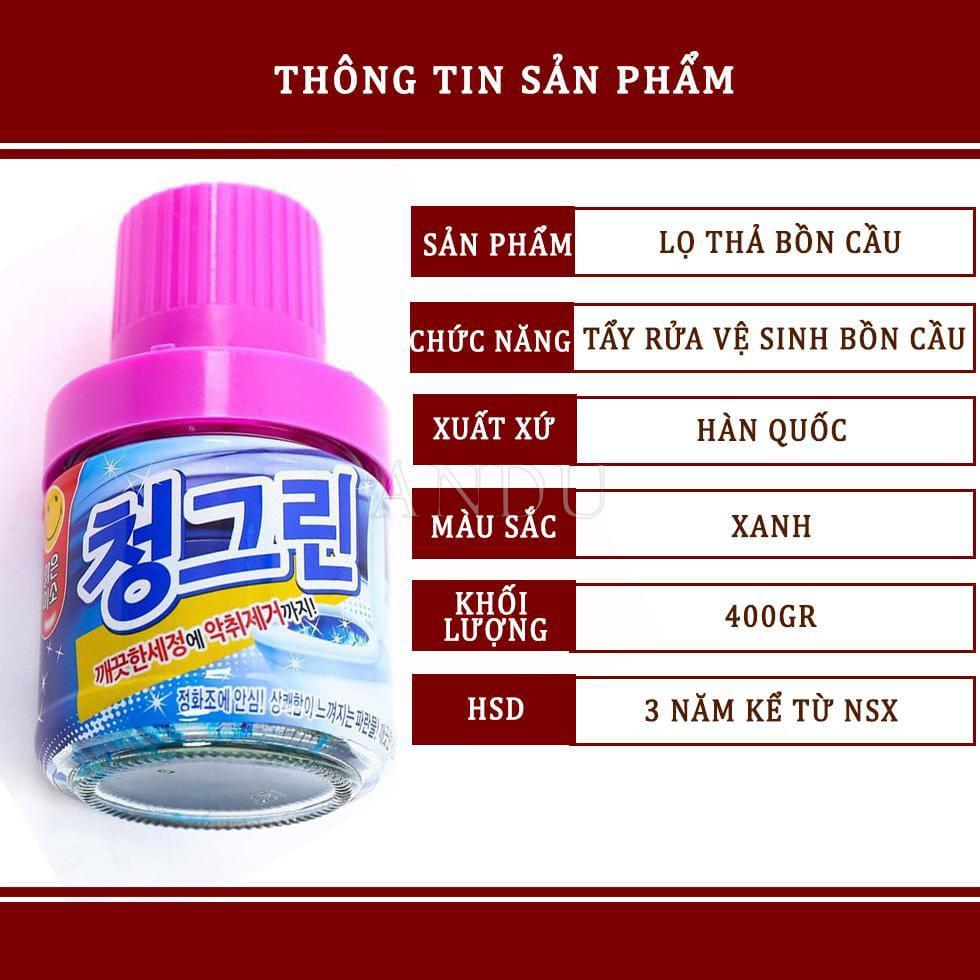 Lọ Thả Bồn Cầu, Lọ Tẩy Bồn Cầu Khử Mùi Hôi Và Các Vi Khuẩn Có Hại Hương Hoa