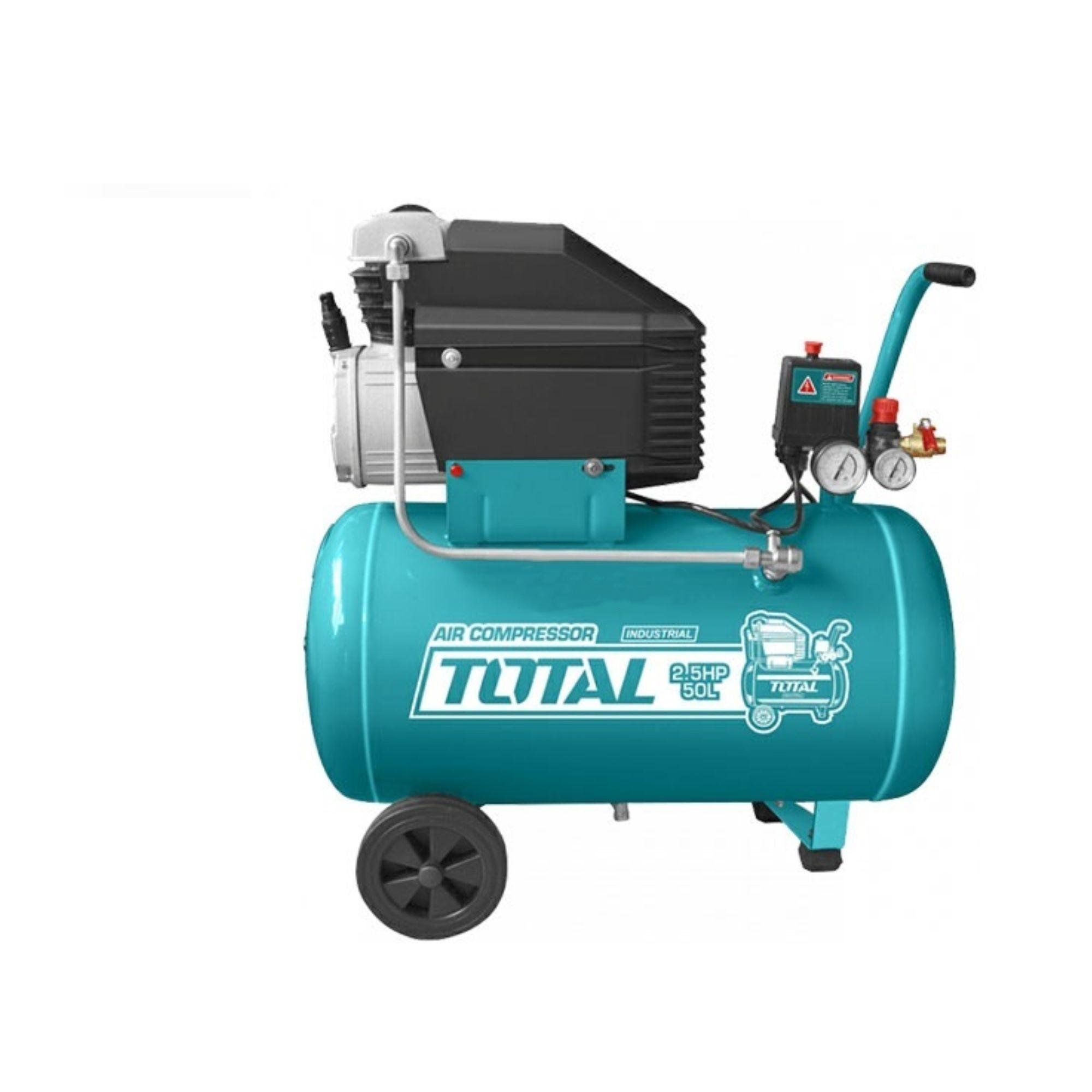 MÁY NÉN KHÍ CÓ DẦU 50L 2.5HP  TOTAL TC1255011T - HÀNG CHÍNH HÃNG