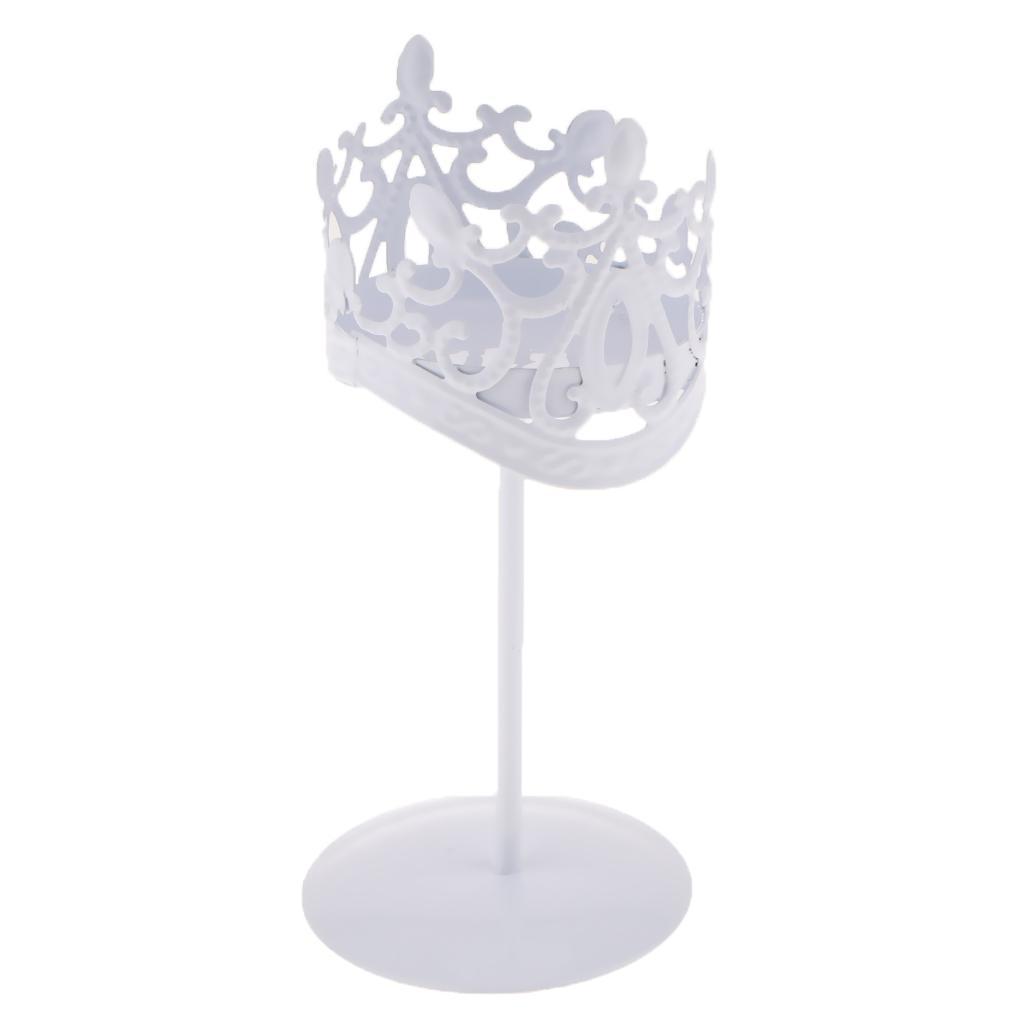 Wrought Iron Tea Light Candle Holder Candlestick Wedding Decor