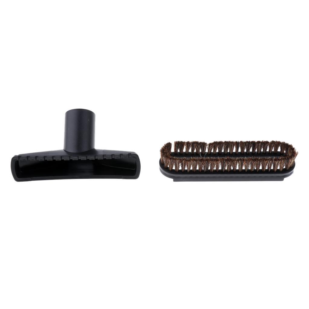 32mm Vacuum Cleaner Bristle Dust Brush Soft Brush with Adapter Converter Kit