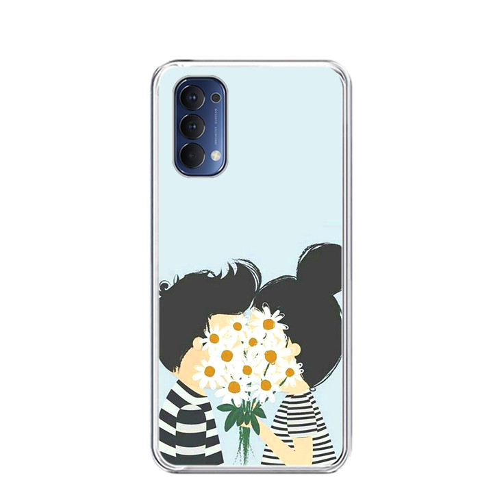 Ốp lưng điện thoại OPPO RENO4 - Silicon dẻo - 0264 LOVE09 - Hàng Chính Hãng