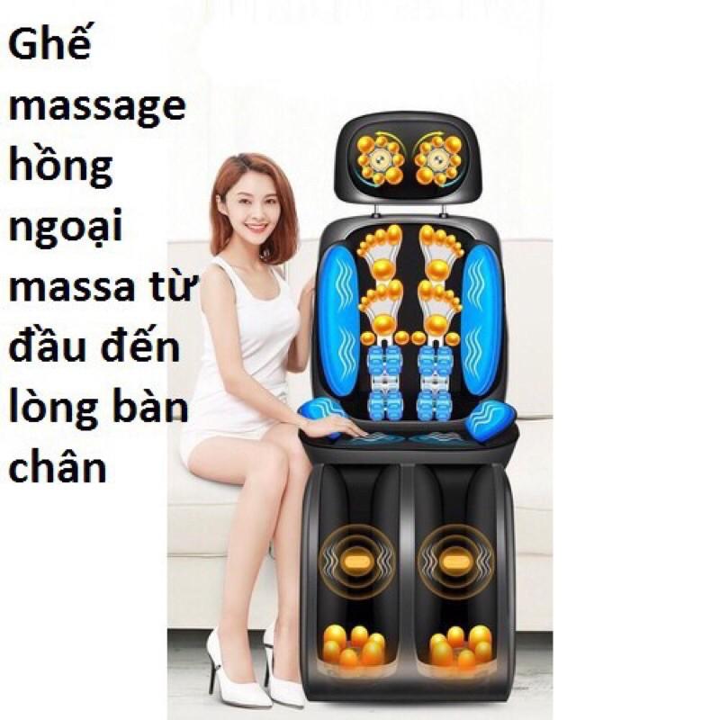 Ghế massage toàn thân LEK-918T - Màu đen