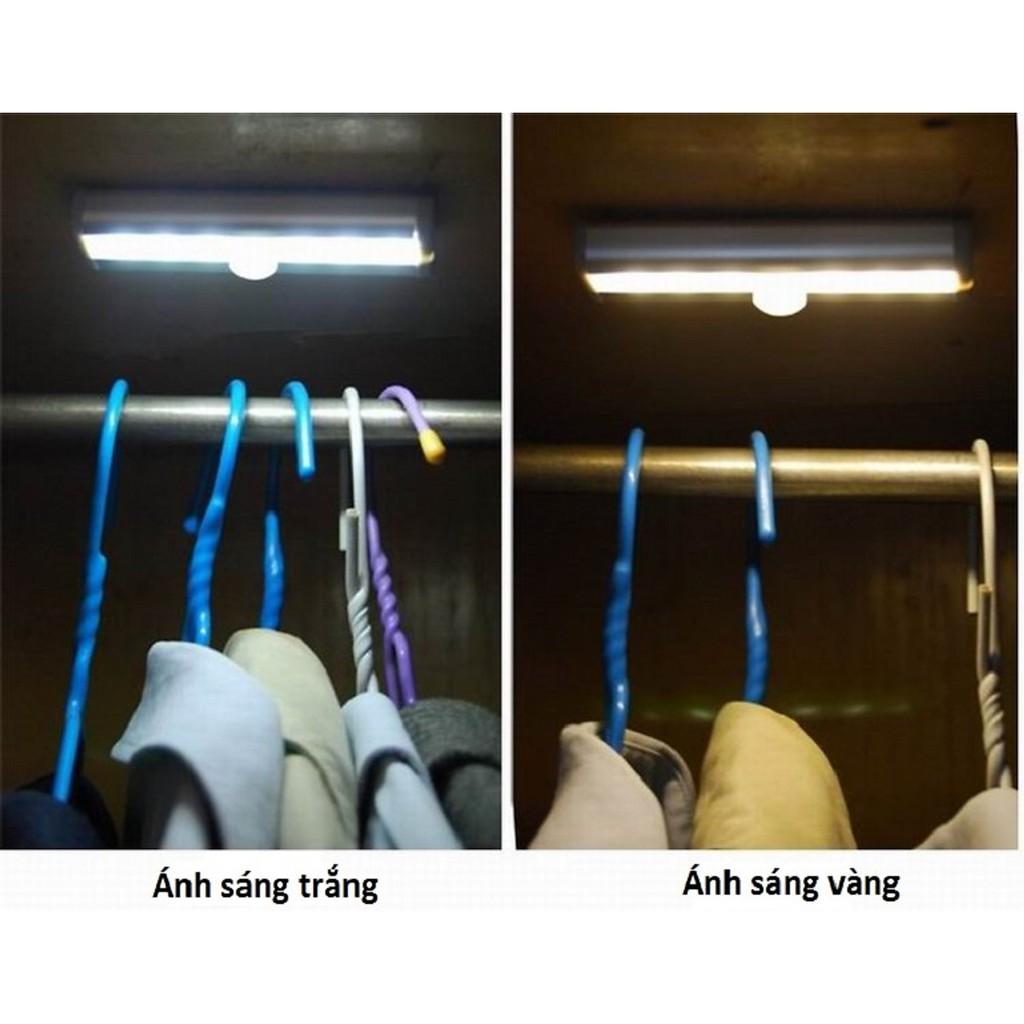 Đèn led mini cảm ứng chuyển động hồng ngoại dùng cho phòng ngủ, tủ quần áo, cốp xe, cầu thang, nhà vệ sinh