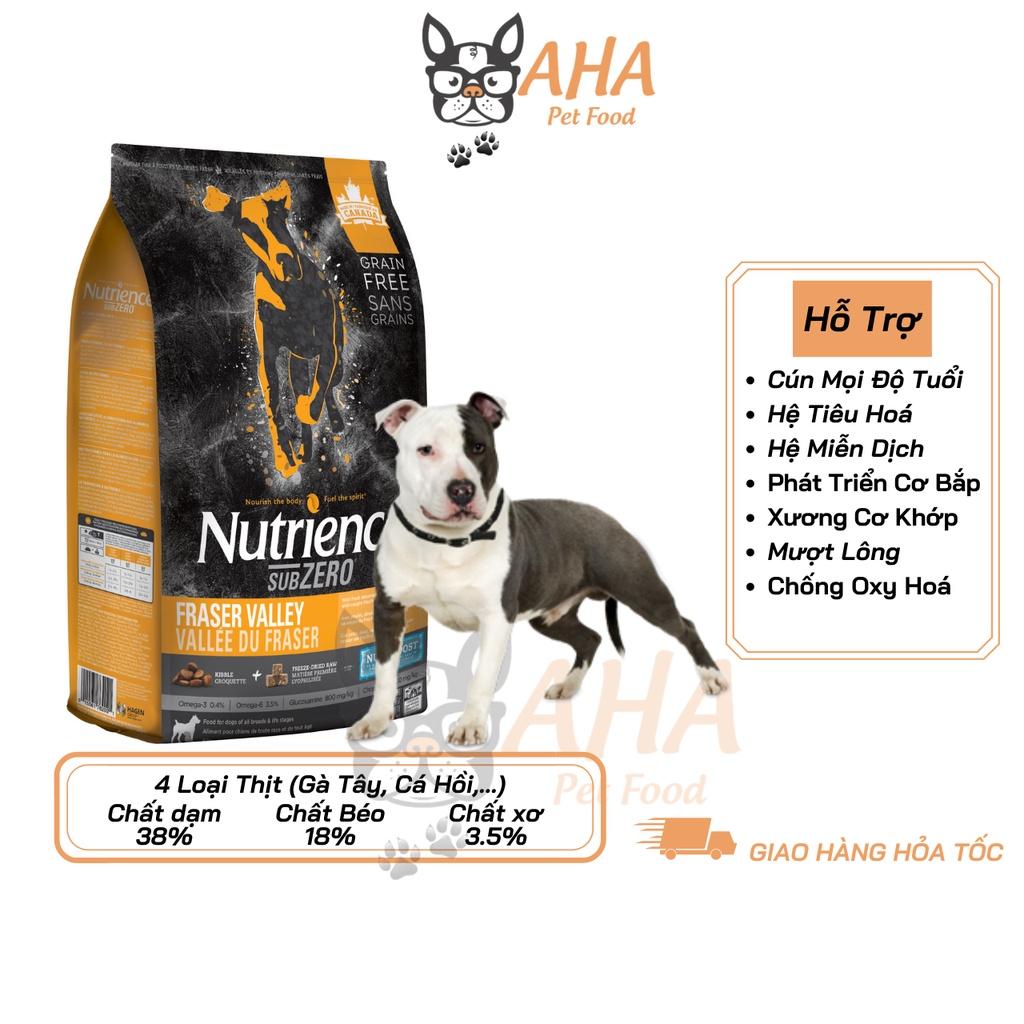 Thức Ăn Hạt Cho Chó Lớn Nutrience Subzero Bao 5kg Hỗ Trợ Xương Khớp, Mượt Lông - 6 Loại Thịt Cá, Rau Củ, Trái Cây