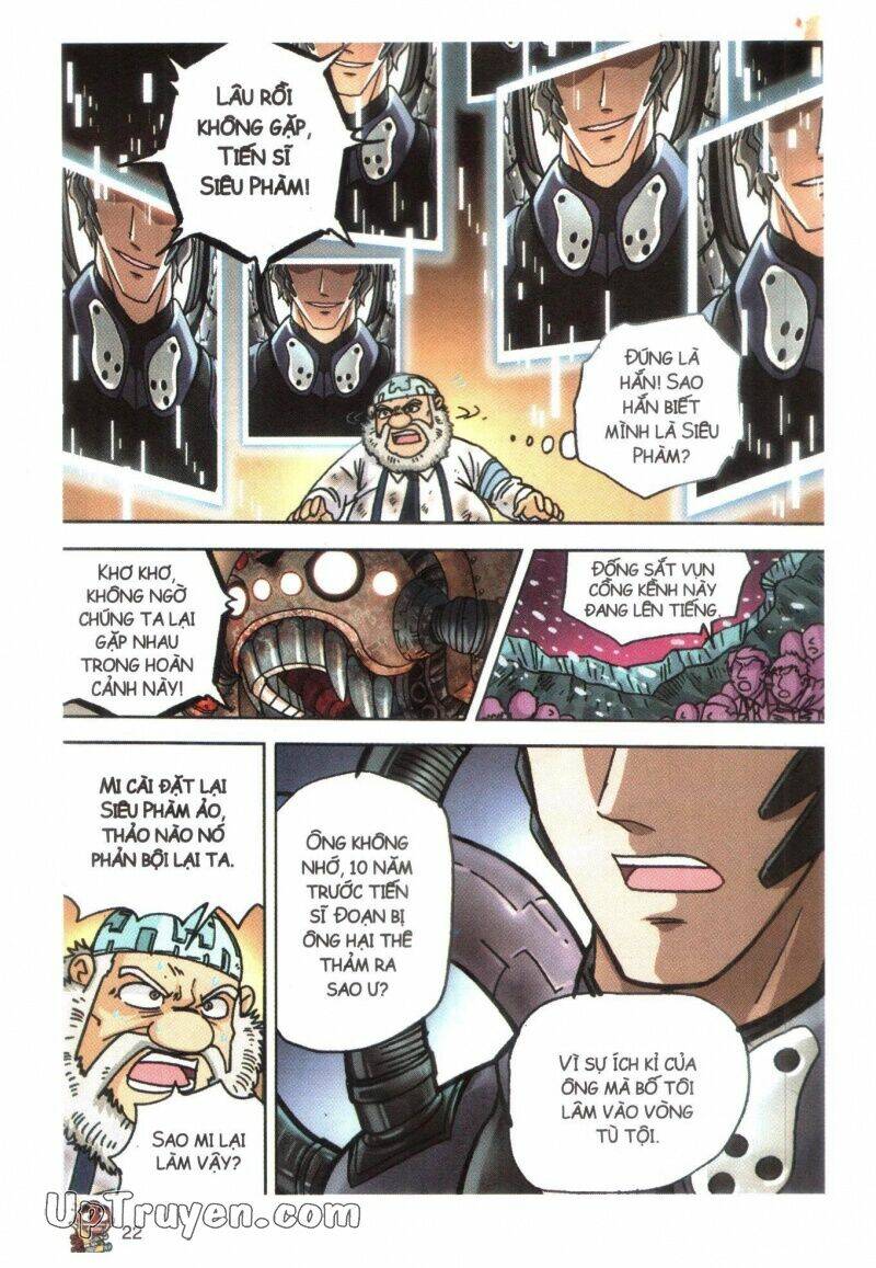 siêu nhân mì ăn liền chapter 21 22