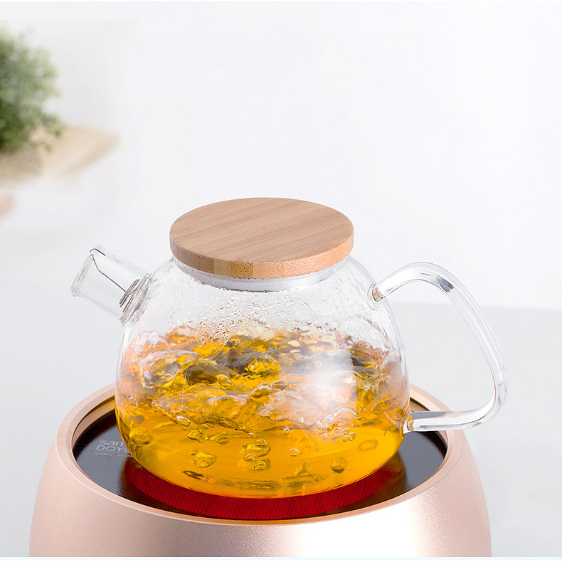 Bình lọc trà hoa thủy tinh Samadoyo S051H 900ml