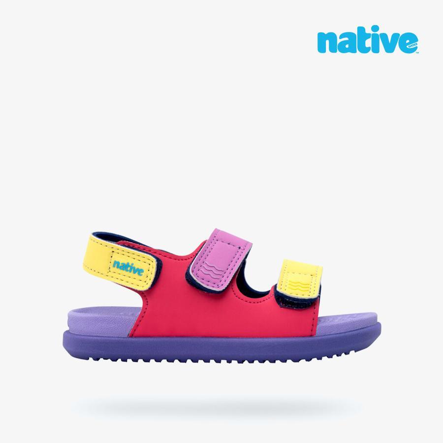 Giày Sandals Bé Gái Native Frankie Sugarlite Child - Hồng/ Tím