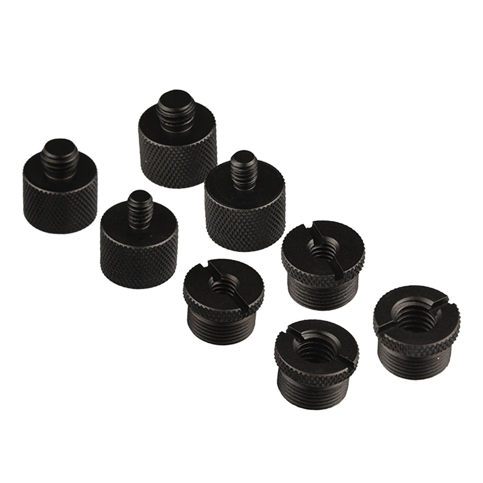 Set of 8 Mic Stand Adapter for Mic Clips, Camera Stands, Stands