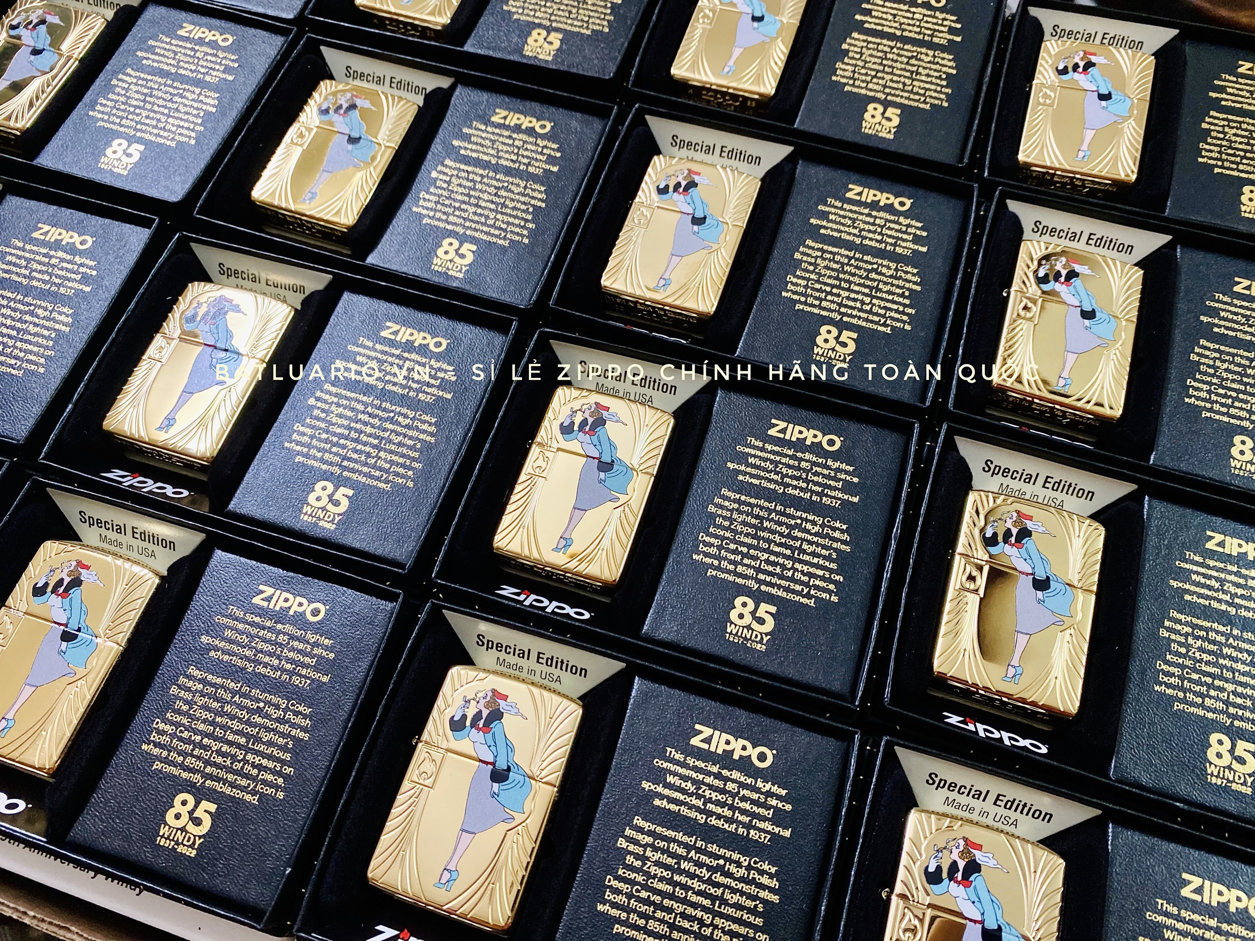 Bật Lửa Zippo 48413 – Zippo Windy 85th Anniversary Collectible