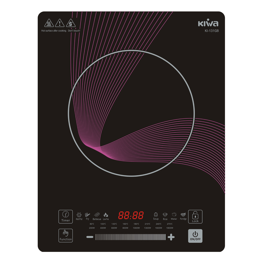 BẾP TỪ ĐƠN KIWA KI-131GB - Hàng chính hãng
