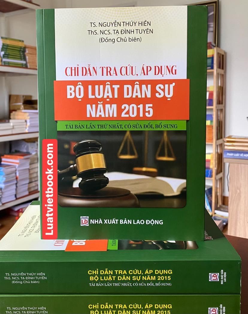 Chỉ Dẫn Tra Cứu, Áp Dụng Bộ Luật Dân Sự Năm 2015