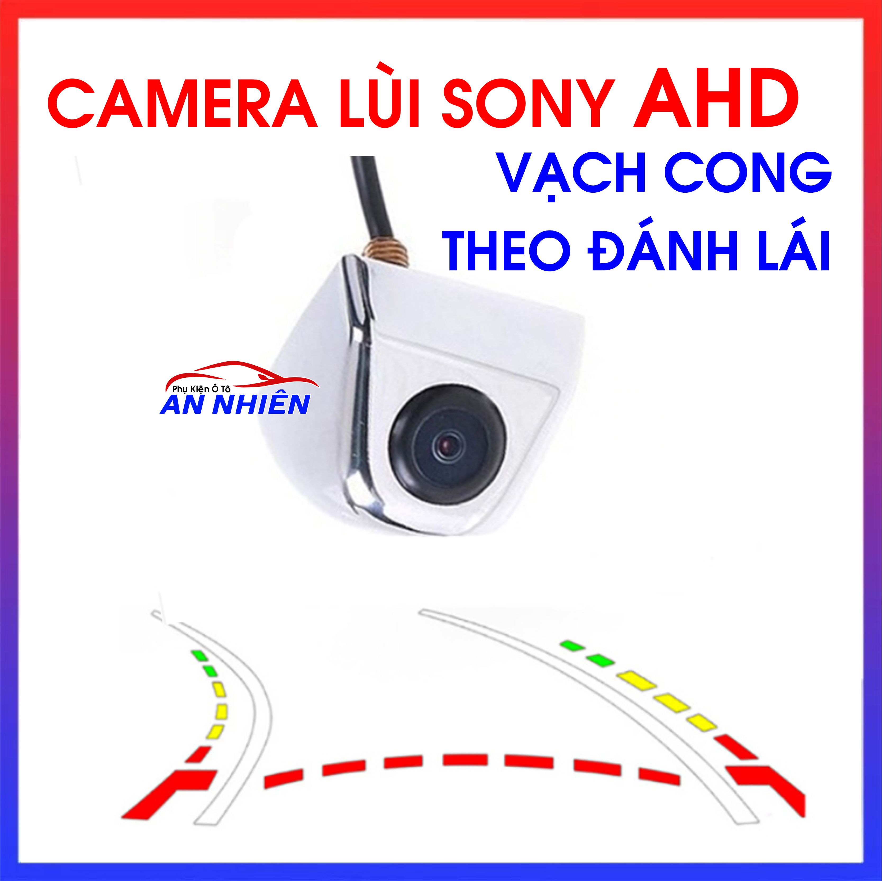 Camera Lùi AHD Vạch Cong Theo Góc Đánh Lái, Cam De AHD 170 Độ đánh lái theo vô lăng(Chỉ Dùng Cho Màn Hình Android)