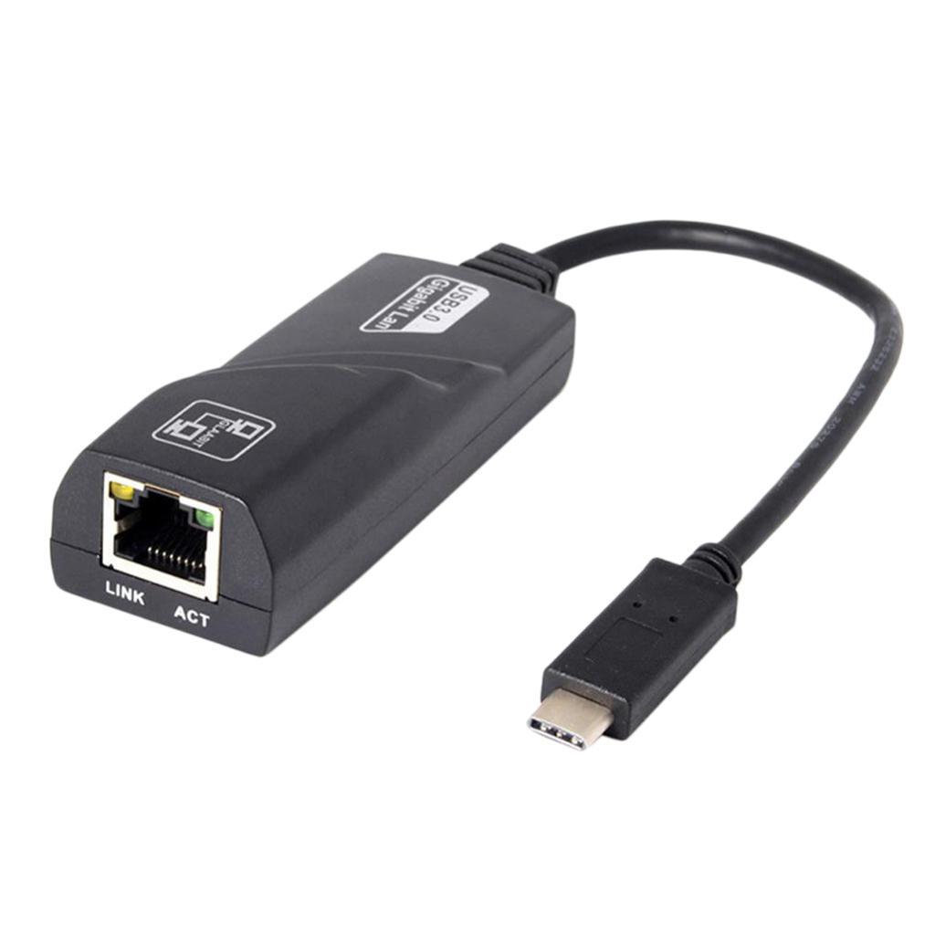 Gigabit USB Type-C Ethernet Adapter Type C to HDMI VGA Converter