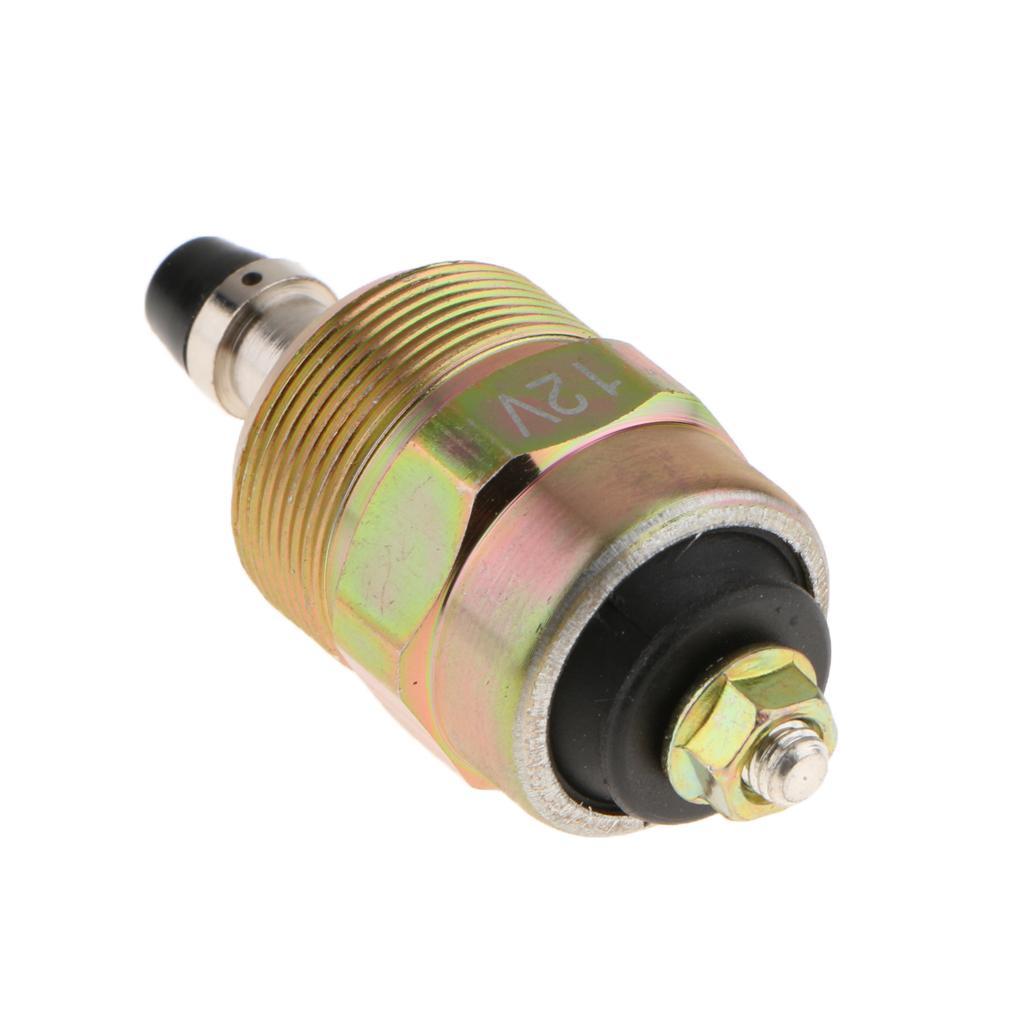 6x 12V Fuel Shut Off Solenoid Valve Switch for Isuzu 0330001015 Aftermarket Part
